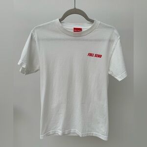 Nelk Boys Full Send T-Shirt in White, Size S‎